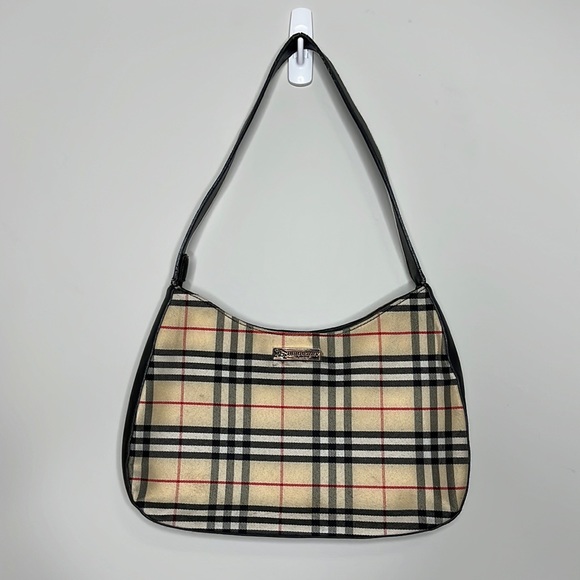 Handbags - Burberry London plaid shoulder bag